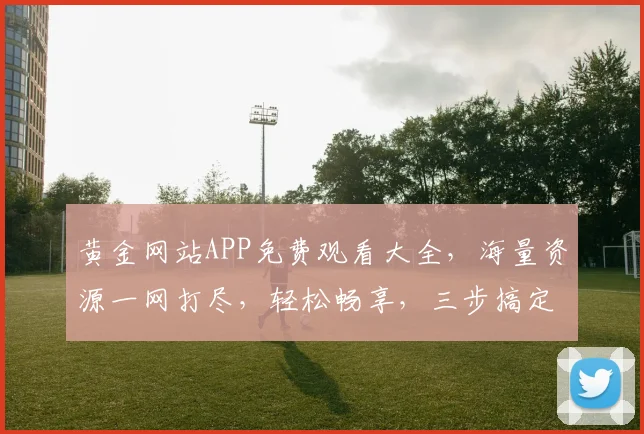 黄金网站APP免费观看大全，海量资源一网打尽，轻松畅享，三步搞定